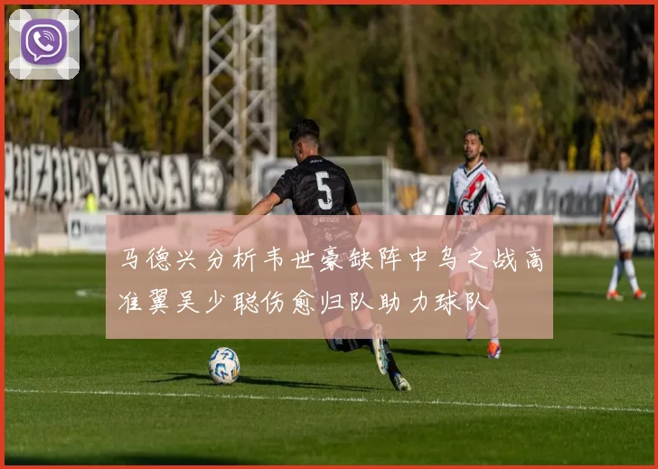 马德兴分析韦世豪缺阵中乌之战高准翼吴少聪伤愈归队助力球队